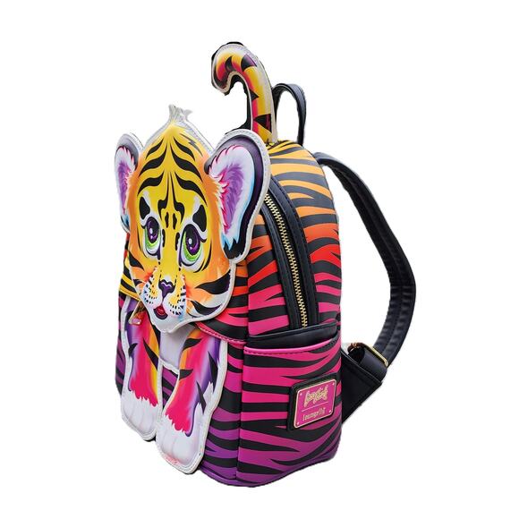 Loungefly Lisa Frank Forrest Cosplay Mini Backpack Matching Wallet Set - Picture 4 of 15
